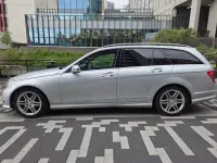 Begagnad Mercedes C220 2008 Silver Kombi