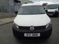 Used VW Caddy 75 HP (55 kW) 2012 White MPV