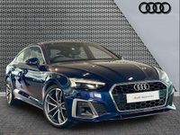 Used Audi A5 Sportback S-Line 161 HP (118 kW) 2022 Blue Hatchback