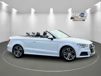 Used Audi A3 Cabriolet S-Line 150 HP (110 kW) 2017 White Cabriolet