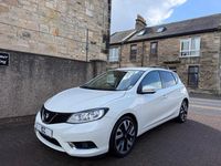 Used Nissan Pulsar Tekna 2016 White Hatchback