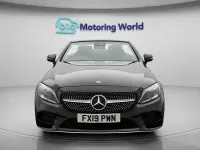 Used Mercedes C300 AMG line 258 HP (189 kW) 2019 Black Cabriolet