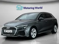 Used Audi A3 Sportback S-Line 204 HP (150 kW) 2022 Grey Hatchback