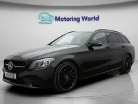 Usado Mercedes C200 AMG line 198 HP (145 kW) 2021 Preto Carrinha