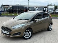 Used Ford Fiesta Zetec 82 HP (60 kW) 2014 Brown Hatchback