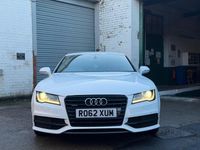 Used Audi A7 S-Line 2012 White Hatchback