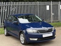 Used Skoda Rapid SE 110 HP (80 kW) 2016 Blue Hatchback