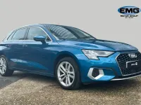 Used Audi A3 Sportback Sport 150 HP (110 kW) 2022 Blue Hatchback