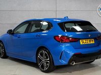 Used BMW 118 M Sport 134 HP (98 kW) 2023 Blue Hatchback