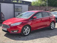 Used Ford Focus Titanium 2016 Red Hatchback