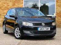Used VW Polo Edition 60 HP (44 kW) 2014 Black Hatchback