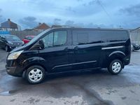 Begagnad Ford Transit Custom Limited 170 HK (125 kW) 2017 Svart Van