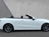 Used Mercedes E220 AMG Line Premium 194 HP (142 kW) 2018 Polar white Cabriolet