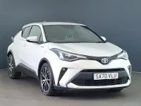 Used Toyota C-HR 184 HP (135 kW) 2020 White SUV