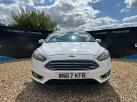 Used Ford Focus Titanium 125 HP (91 kW) 2017 White Hatchback