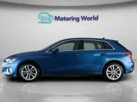 Used Audi A3 Sportback Sport 150 HP (110 kW) 2022 Blue Hatchback