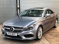 Used Mercedes CLS220 AMG Line Premium 175 HP (128 kW) 2015 Silver Coupe