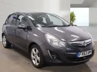Usado Vauxhall Corsa 100 HP (73 kW) 2013 Cinzento Citadino