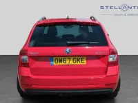Used Skoda Octavia SE L 148 HP (108 kW) 2017 Red Estate