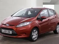 Used Ford Fiesta Style 2009 Red Hatchback