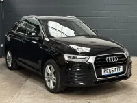 Used Audi Q3 S-Line 150 HP (110 kW) 2016 Black SUV