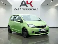 Used Skoda Citigo Elegance 60 HP (44 kW) 2012 Green Hatchback