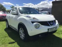 Used Nissan Juke Acenta 2013 White SUV