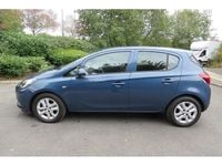 Used Vauxhall Corsa Design Edition 75 HP (55 kW) 2017 Blue Hatchback