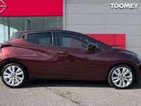 Used Nissan Micra Tekna 92 HP (67 kW) 2022 Red Hatchback