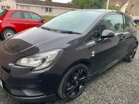 Used Vauxhall Corsa Edition 75 HP (55 kW) 2016 Black Hatchback