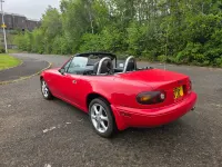 Used Mazda MX5 1990 Red Cabriolet