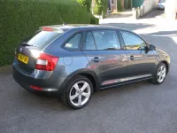 Used Skoda Rapid SE 90 HP (66 kW) 2016 Grey Hatchback