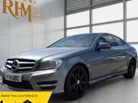 Used Mercedes C250 Sport Edition 204 HP (150 kW) 2014 Silver Coupe