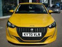 Used Peugeot 208 Active 99 HP (72 kW) 2020 Yellow Hatchback