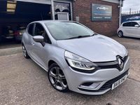 Used Renault Clio IV GT-Line 90 HP (66 kW) 2018 Silver Hatchback