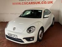 Used VW Beetle Design 105 HP (77 kW) 2016 White Hatchback