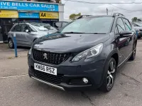 Used Peugeot 2008 GT-line 2016 Grey SUV