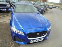 Used Jaguar XF S 300 HP (220 kW) 2016 Blue Sedan