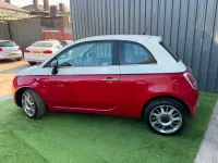 Used Fiat 500 Pop 69 HP (50 kW) 2011 White/red Hatchback