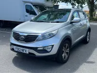 Used Kia Sportage 115 HP (84 kW) 2012 Silver SUV
