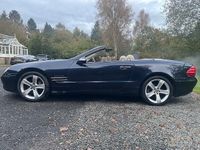 Used Mercedes SL500 2004 Blue Cabriolet