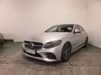 Used Mercedes C220 AMG line 194 HP (142 kW) 2018 Silver Sedan