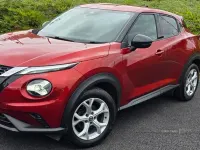 Used Nissan Juke N-Connecta 117 HP (86 kW) 2020 Red SUV