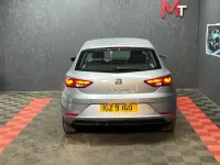Used Seat Leon SE Technology 110 HP (80 kW) 2018 Silver Hatchback