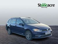 Used VW Golf VII SE 150 HP (110 kW) 2017 Blue Estate