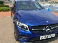 Used Mercedes GLC250 AMG line 2016 Blue SUV