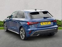 Used Audi A3 S-Line 113 HP (83 kW) 2024 Blue Hatchback