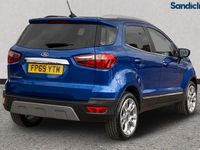 Used Ford Ecosport Titanium 125 HP (91 kW) 2022 Blue SUV