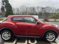 Used Nissan Juke Acenta Premium 115 HP (84 kW) 2014 Red SUV