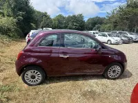 Used Fiat 500 Lounge 69 HP (50 kW) 2018 Red Hatchback